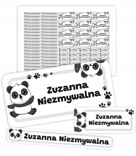 Nálepka s menovcom pre dieťa SchoolStickers